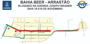 Leia mais sobre o artigo Trecho da avenida Joseph Wagner estará interditado durante o Arrastão do Bahia Beer